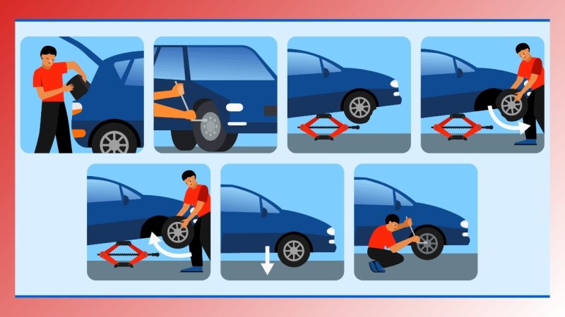 How to change a car tire