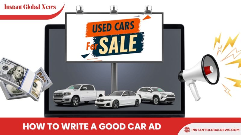 How to write a good car ad