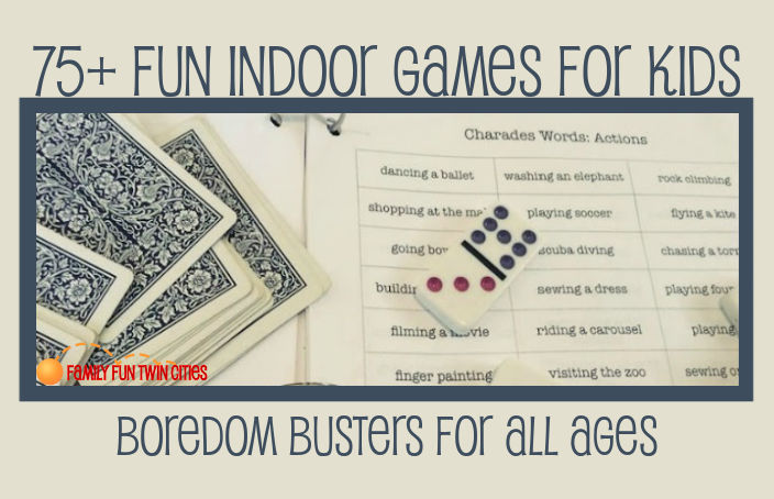 Indoor games and activities for all ages