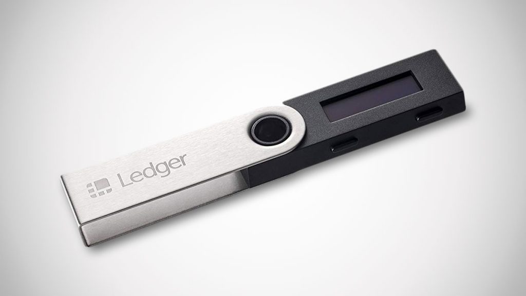 Picture of Ledger Nano S, a hardware wallet
