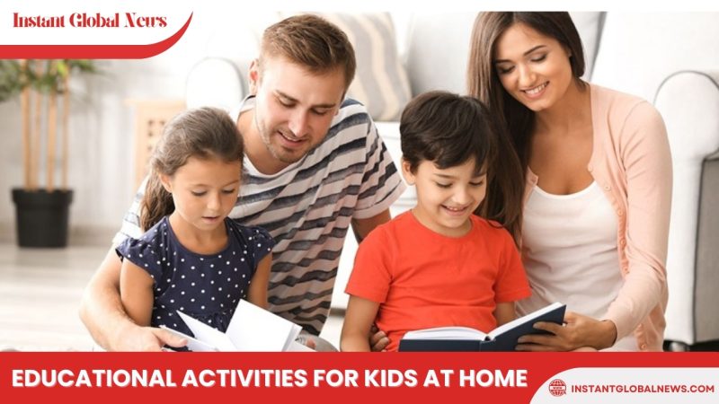 Educational activities for kids at home