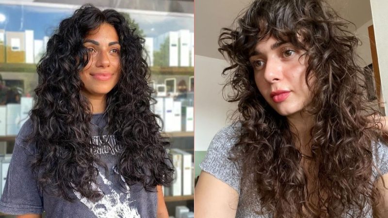 Haircuts for curly hair types