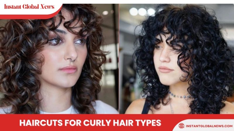 Haircuts for curly hair types